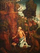 unknow artist The Penitent St Jerome in a landscape France oil painting artist